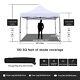 10'x10' Commercial Pop Up Canopy Party Tent Folding Waterproof Gazebo Heavy Duty