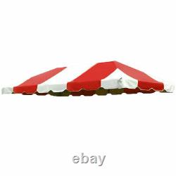10x20 Commercial Heavy Duty Replacement Top Red Event Canopy for Frame Tent