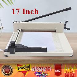 17'' Commercial Heavy Duty Stack Paper Trimmer Paper Cutter Cutting Guillotine