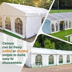 20'x40' Outdoor Commercial Party Tent Heavy Duty Wedding Canopy Gazebo Pavilion