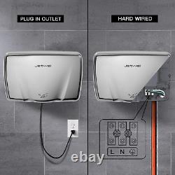 2Pack High Speed Commercial Automatic Hand Dryer Heavy Duty Stainless Steel Ha