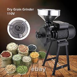 3000W Commercial Heavy Duty Electric Grain Mill Grinder Feed Pulverizer Machine