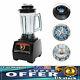 4l 2800w Heavy Duty Commercial Blender Mixer Power Smoothie Juicer Shakes Maker