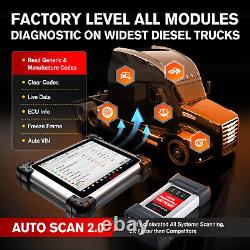 Autel MaxiSYS MS908CV II Commercial Vehicle & Heavy-Duty Truck Diagnosis Scanner