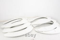 Bemis 1955CT Commercial Heavy Duty Open Front Toilet Seat 6 Pack w Hardware