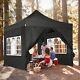Canopy 10'x10' Heavy Duty Commercial Instant Shelter Outdoor Waterproof Gazebo