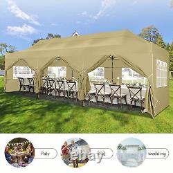 Canopy 10'x30' Commercial Gazebo Heavy Duty Outdoor Garden Party Instant Tent