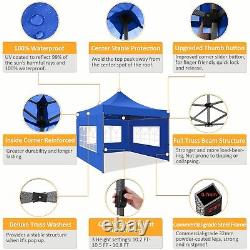 Canopy 10x10 Heavy Duty Commercial Instant Sheleter Waterproof UPF 50+ Gazebo