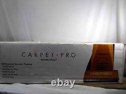 Carpet Pro Vacuum CPU-4T Heavy Duty Commercial Cleaner With Tools