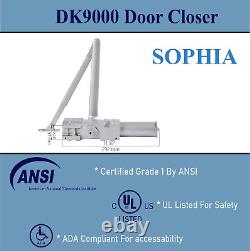 Commercial Door Closer Extra Heavy Duty DK9000 Hydraulic Auto Door Closer Adjust