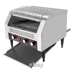 Commercial Heavy Duty Conveyor Toaster Electric Bread Baking Machine 450slices/h