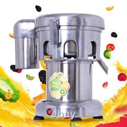 Commercial Heavy Duty Juice Extractor Machine Stainless Steel Fruit Juicer 110V