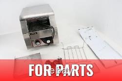 FOR PARTS Vevor Heavy Duty Commercial Conveyor Toaster 1340W Stainless Steel