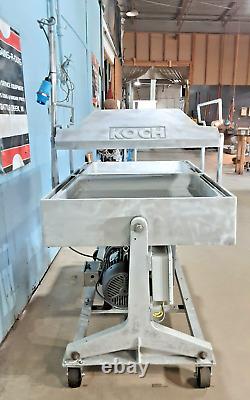 Koch Heavy Duty Commercial Electric 480v Vacuum Packaging Systems On Casters