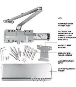 Lawrence Extra Heavy Duty Commercial Door Closer Grade 1 Hardware Included