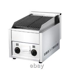 Restaurant Gas Gril Commercial Heavy Duty Grill Flat Top Countertop Food Grill