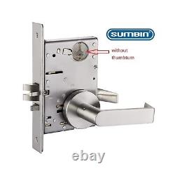 SUMBIN Commercial Heavy Duty Modern Mortise Lock Stainless Steel for Classroo