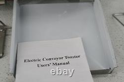 VEVOR Commercial Conveyor Toaster Stainless Steel Industrial Heavy Duty Electric