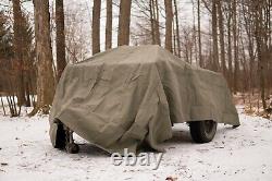 WHITEDUCK Heavy Duty Waterproof Canvas Tarp 18 oz. Industrial and Commercial use